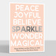 Holiday Wishes Foil Flat Holiday Cards Image 6 of 6